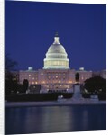 Illuminated Capitol at night, Washington D.C. by Anonymous