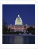 Illuminated Capitol at night, Washington D.C. by Anonymous