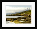 Norway/Lofoten: rocky coast and mountain Himmeltinden by Anonymous