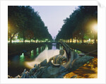 Ditch at the Koenigsallee in Dusseldorf by Anonymous