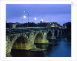 GEOGRAPHY & TRAVEL EUROPE FRANCE ALBI ARCHITECTURE BRIDGE BOW ARCH BRIDGE RIVER WATER Illumin by Anonymous