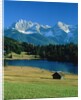 Lake 'Geroldsee' and the so called 'Karwendel' mountains by Anonymous