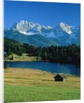 Lake 'Geroldsee' and the so called 'Karwendel' mountains by Anonymous