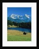 Lake 'Geroldsee' and the so called 'Karwendel' mountains by Anonymous