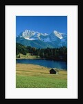 Lake 'Geroldsee' and the so called 'Karwendel' mountains by Anonymous