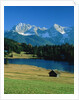 Lake 'Geroldsee' and the so called 'Karwendel' mountains by Anonymous