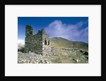 Ruin of stone wall, Clare Island, Ireland by Anonymous