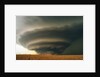 Supercell and Wheat Field by Anonymous