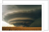Supercell and Wheat Field by Anonymous
