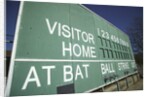 Baseball Scoreboard by Anonymous