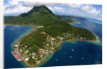 Village on Bora-Bora by Anonymous