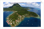 Village on Bora-Bora by Anonymous