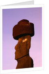 Moai at Sunrise by Anonymous