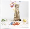 Kitten at Party by Anonymous