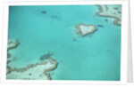 Aerial view of the Great Barrier Reef, Queensland, Australia by Anonymous