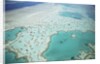 Aerial view of the Great Barrier Reef, Queensland, Australia by Anonymous
