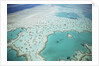 Aerial view of the Great Barrier Reef, Queensland, Australia by Anonymous