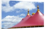 Low angle view of a circus tent roof by Anonymous