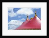 Low angle view of a circus tent roof by Anonymous