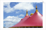 Low angle view of a circus tent roof by Anonymous