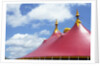 Low angle view of a circus tent roof by Anonymous