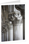 Columns of the Doge's Palace by Anonymous