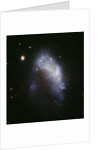 Galaxy NGC 1427A Plunges Toward the Fornax Galaxy Cluster by Anonymous