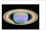 Saturn in Ultraviolet Light by Anonymous