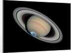 Aurora on Saturn by Anonymous