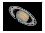 Aurora on Saturn by Anonymous