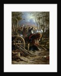 The Charge of the French Cuirassiers at Reichshof by Adolphe Yvon