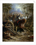The Charge of the French Cuirassiers at Reichshof by Adolphe Yvon