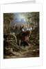The Charge of the French Cuirassiers at Reichshof by Adolphe Yvon