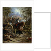 The Charge of the French Cuirassiers at Reichshof by Adolphe Yvon