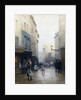 A Street Market, Paris, France by Victor Gabriel Gilbert