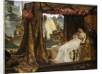 The Meeting of Anthony and Cleopatra, 41 B.C. by Lawrence Alma-Tadema
