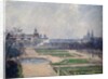 The Tuilleries Basin and the Louvre by Camille Pissarro