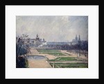 The Tuilleries Basin and the Louvre by Camille Pissarro