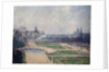 The Tuilleries Basin and the Louvre by Camille Pissarro