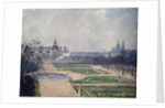 The Tuilleries Basin and the Louvre by Camille Pissarro