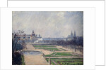 The Tuilleries Basin and the Louvre by Camille Pissarro