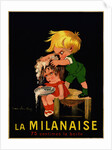 La Milanaise Poster by John Onwy