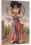 The Clauss Girl Postcard by Anonymous
