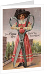 The Clauss Girl Postcard by Anonymous