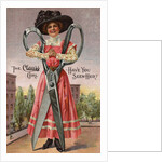 The Clauss Girl Postcard by Anonymous