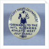 Olympic Boycott Pin by Anonymous