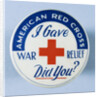 American Red Cross Button by Anonymous
