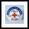 American Red Cross Button by Anonymous