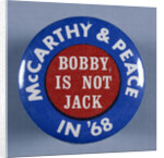 Gene McCarthy Button by Anonymous