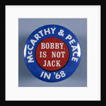 Gene McCarthy Button by Anonymous